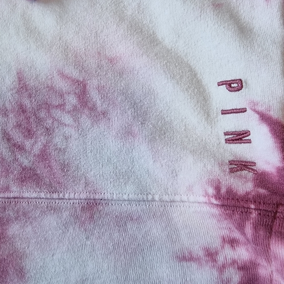 Victoria's Secret PINK Tie Dye Oversized Turtleneck Sweater NWT - Picture 5 of 7